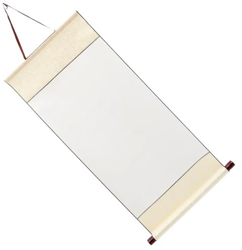 Lurrose Papier De Riz Antique Saupoudré D'or Rouleau De Peinture Chinoise Grammaire Papier De Riz Pour Découpage Accessoires Rouges Blanche Pinceau D'écriture Enfant Manille