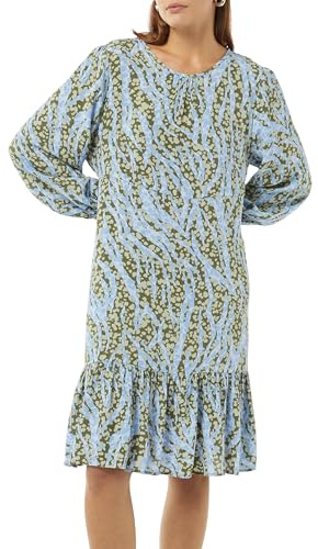 Comma Kurzes Kleid mit Volant-Details