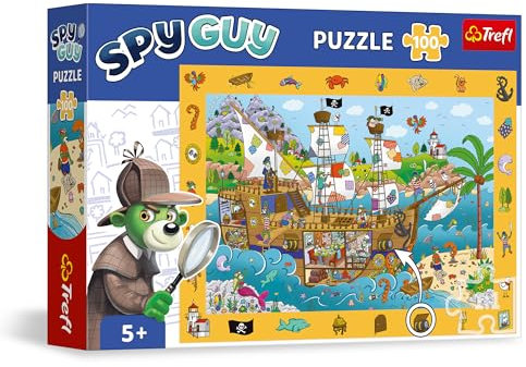 Observation/Beobachtungs Puzzle 100 - Spy Guy - Piratenschifft