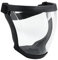 Genérico Pantalla Facial Completa, Protector de Seguridad Transparente Súper Protector Ajustable y Reutilizable | Equipo de Protección Para el Trabajo