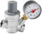 Druckminderer Wasser mit Manometer Wasserdruckminderer, Wasserdruckregler mit Siebfilter Druckminderventil Druckregler Messing Membran (3/4 Zoll)