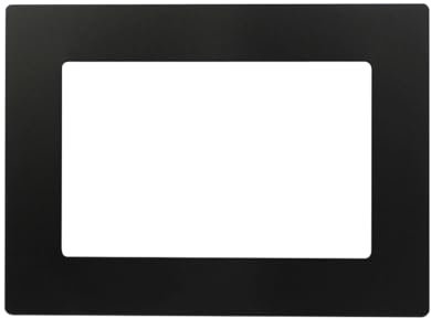 ALLNET Touch Display Tablet 10 Zoll zbh. Blende für Einbaurahmen, Silber breit