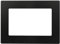 ALLNET Touch Display Tablet 10 Zoll zbh. Blende für Einbaurahmen, Silber breit