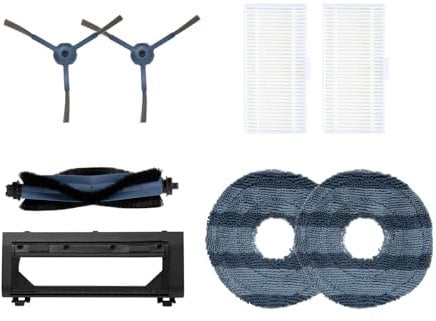 eufy Accessory Kit for Robot Vacuum Omni C20, 2 Side Brushes, 2 Washable Filters, 1 Rolling Brush, 1 Brush Guard, 2 Mop Pads