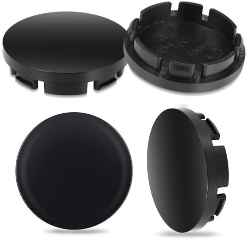 TYREEDE 4 Stück Auto Nabenkappen, für VW Bora Variant Wheel Hub Caps 55mm Radnaben-Ersatzrad Abdeckungen Radnabenkappen Wasserdicht Felgen Auto Zubehör