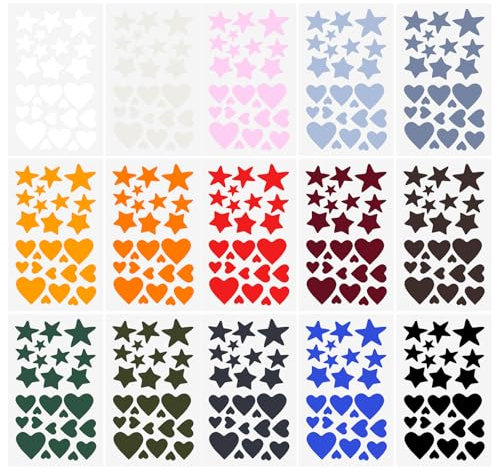 CATELL 15 Stücke Reparatur Patch Nylon Daunenjacke Wasserdicht Puffer Jacke für Kleidung Taschen Zelt (15 Farben)