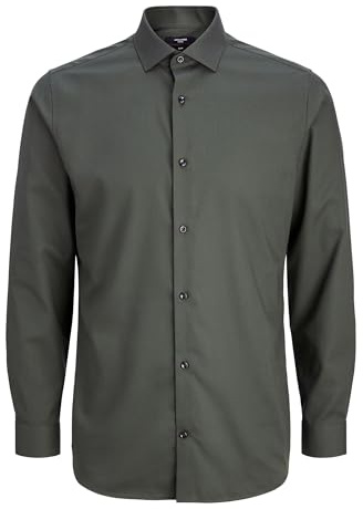 JACK & JONES Herren Jprblaparker Shirt L/S Noos, Rosin, XL