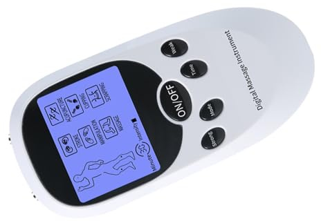 Dc Massagegerät Kleiner Multifunktion Doppelkanal 3 Stück Aaa Weiß | Kunststoffgehäuse, 1 Stück, für Fuß und Beine, Salon und Heimgebrauch