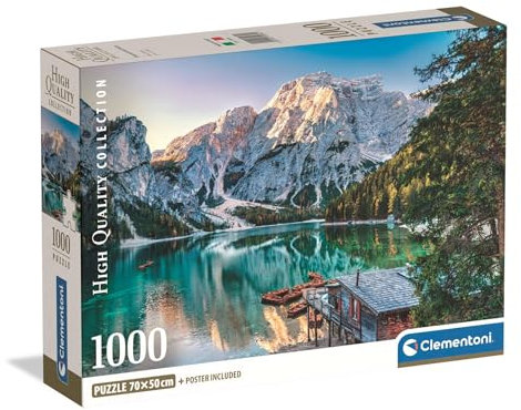 Clementoni Puzzle Collection - Evening in Tokyo 1000 Stücke, Compact Box - Puzzle für Erwachsene 14-99 Jahre, Geschenk für Mann und Frau, Made in Italy, 39934
