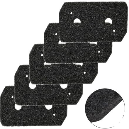 5PCS Dryer Filter Replacement 12007650 Sponge Foam Filter， Compatible For Bosch， Compatible For Siemens， Series 4 Series 8 Vacuum Cleaner Parts