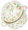Ipetboom Olla Esmaltada Vintage de 2.5L Olla Antiadherente Tapa Diseño Ergonómico para Cocinar y Salsas Compatible Inducción y Gas Cacerola de Cerámica Asa