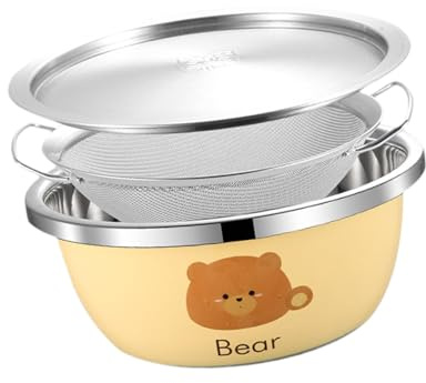 predolo Contenitore per grasso, contenitore per olio, gadget da cucina, barattolo per olio, per grasso portatile antipolvere con filtro per la casa, 24 Cm