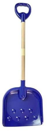 Pala da neve for bambini da 22-30 pollici H con impugnatura a D for ragazze e ragazzi con paletta in plastica staccabile for giardino esterno