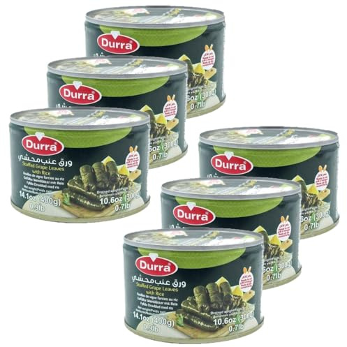 Lot 6x Feuilles de vigne farcies au riz - Conserve 400g