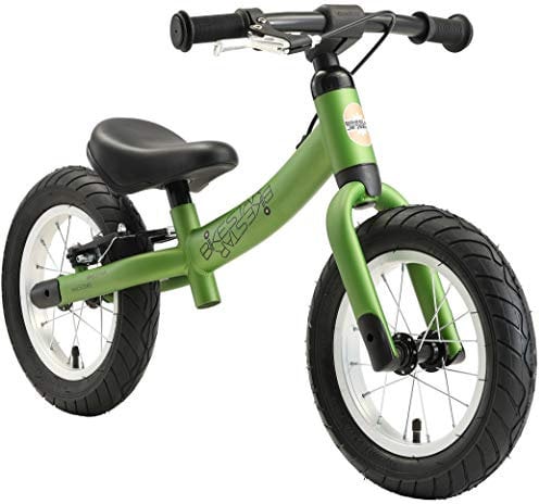 BIKESTAR Kinder Laufrad Lauflernrad Kinderrad für Jungen und Mädchen ab 3-4 Jahre | 12 Zoll Sport Kinderlaufrad | Grün | Risikofrei Testen