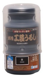 Washin Paint Wässriger Bastellack Urushi Black, 200 ml