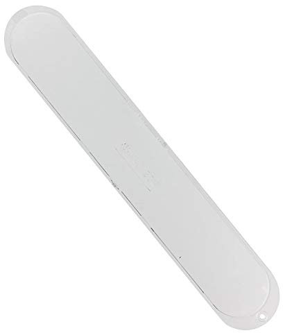 SPARES2GO Light Diffuser Lens Cover Plate for Whirlpool Cooker Hood (368mm x 63mm)