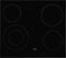 Beko 58cm Ceramic Hob - Black