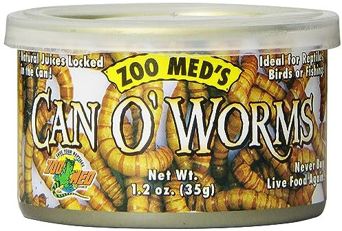 Zoo Med, Can O 'Worms Alimento para reptiles / anfibios, 35 g, 1 unidad