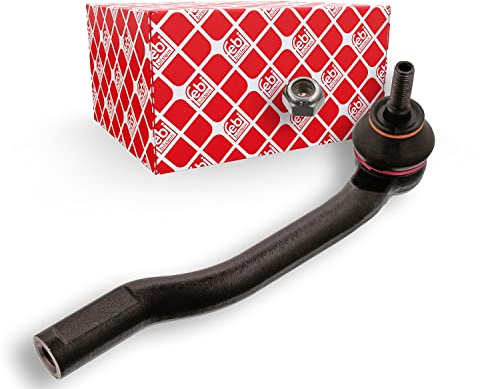 febi bilstein 42731 Spurstangenendstück mit Sicherungsmutter, 1 Stück | Kompatibel mit: NISSAN TIIDA Schrägheck, TIIDA Stufenheck