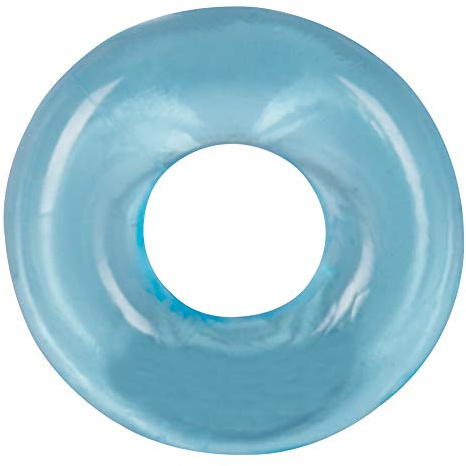 ORION Penisring Soft Jumbo - breiter Cock-Ring für Männer, für intensivere Erektionen, Orgasmus-Verlängerung, Blutstau-Effekt, dehnbar, blau