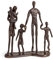 Danya B Family of Five Bronze Sculpture