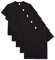Fruit of the Loom Herren Original T. T-Shirt, Schwarz, XL (5er Pack)