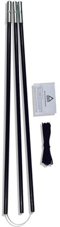 TentSpares - Vango Gamma 450 Fibreglass Tent Pole Repair Kit, Tent Pole Replacement, Tent Poles, Camping Essentials