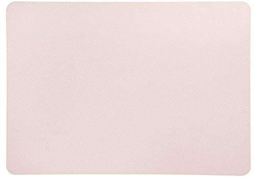 ASA Leder Tischset, PVC, rosepowder, 46cm