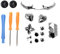 Kit Elite, scatola X Accessori controller One Elite, Accessori da gioco X box, Kit accessori X BOX One Elite Controller con pulsanti Set, 2 cacciaviti, 1 chiave inglese per controller X box 360.(银色)