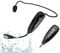 Drahtloses Fitness-Mikrofon-Headset, KIMAFUN Schweißfestes Wasserdichtes Headset-Mikrofon mit Wiederaufladbarem Sender und Taschenempfänger für Lautsprecher, PA, Smartphone, Fitnesstrainer, Yoga
