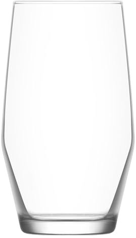 LAV Ella Highball Glasses - Moderno Long Drink Vidrio Vasos de cóctel - 495ml - Pack de 6