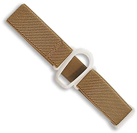 Diasticker® | Dexcom G6 - Fixierband | Flexibel - Wasserfest - Starker Halt | Armband zur Befestigung des Dexcom CGM, Sensor-Schutz, Fixierung | Halter: Weiß (Large: 35-45 cm, Beige)