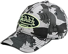 Von Dutch Cap Unstructured 7030207 Camo Camouflage, Size:OneSize