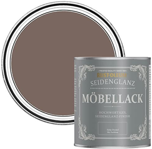 Rust-Oleum Brown Furniture Paint in Satin Finish - River's Edge 750ml
