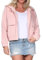 ONLY Onlkenzie L/S Cord Jacket CC PNT Veste en Velours côtelé, Rose fumé, XS Femme