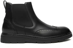 Nero Giardini I500824U Stivaletti Chelsea Uomo in Pelle - Nero 41 EU