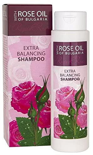 Biofresh cosmetics Regina Roses extra balancing shampoo pflegende, weichmachende und äußerst sanfte Shampoo ist mit 100% reinem bulgarischem Rosenöl angereichert 250ml
