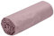 STOF - Drap Housse -Taille 160x200 cm Grand Bonnet 30 cm -100% Coton certifié Oeko-Tex - Couleur Vieux Rose -Modèle Eden - Linge de Lit pour Maison - Doux et Confortable pour Nid Douillet