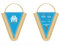 La Plume Dorée - Fanion Palmares Triangulaire - Olympique de Marseille
