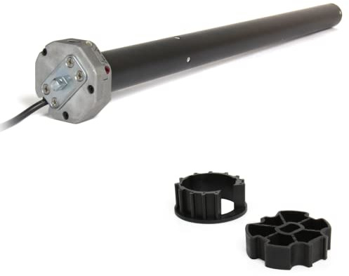 Avosdim kabelgebundener Rohrmotor (Rollladenmotor) – für Rohr ZF 64 mm – 20 Nm (40 kg) – mit Nothandbedienung (NHK)