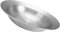 CALLARON Wide Rimmed Pasta Bowls: 20cm Stainless Steel Soup Bowls Wide Rim Bowls Salad Bowls Metal Food Bowl Shallow Dinner Plate Fruit Dish for Serving Silver
