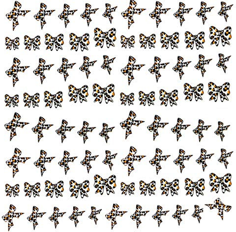 Leopard Collection (Leopard Bow C1 Nail Art Decals)