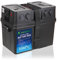 HiXiMi 12V Batterie Box Outdoor Batteriebox Portable Multifunktions Tray Cases für Marine Boot RV Camping Reise Blei Säure AGM Lithium LiFePO4 Batterie Kunststoff Boxen (Batterie Nicht enthalten)