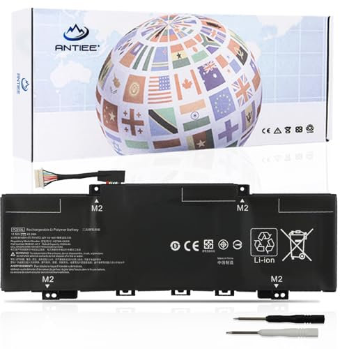 ANTIEE PC03XL Battery for HP Pavilion Aero 13-be0000 Pavilion X360 14-DY 14M-DY 14-BA 14-EK 15-ER 15t-ER 15-er0125od 14-dy1031ns 14M-DY0113DX 14M-DY1033DX 14-BA125CL 14-BA1 53CL 14-EK0013DX