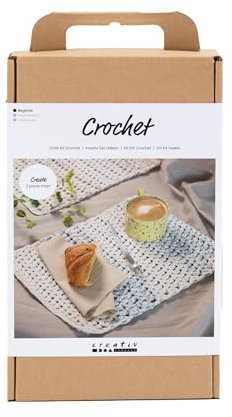 Creativ Bastelset Häkeln, Tischset, 1 Packung