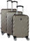 Geographical Norway Hartschalenkoffer ABS Trolley Koffer Kofferset Reisekoffer, Farbe:CHAMPAGNE
