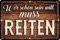 30 x 20 cm – Wetterfestes Pferdeschild, Pferd Deko Schild, Lustiger Spruch für Pferdebesitzer (Wer schön sein will muss reiten)