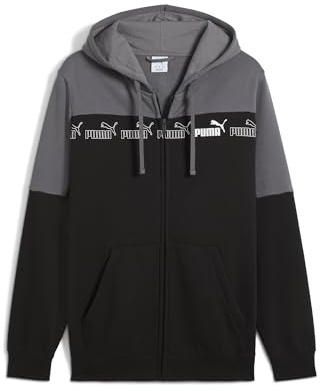 PUMA Herren Around the Block Kapuzenjacke XXL, Cool Dark Gray