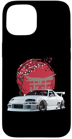 Japanischer Inlandsmarkt Supra Vintage JDM Tuning Drift Auto Hülle für iPhone 15